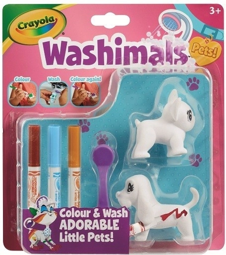 Crayola Washimals – perritos lavables en blíster