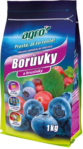 Fertilizante organomineral para arándanos y arándanos rojos 1 kg