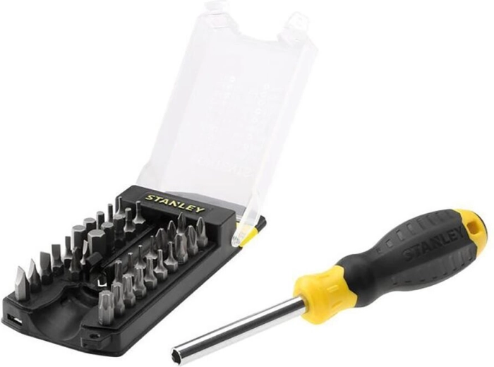 Destornillador multibit STANLEY de 35 piezas