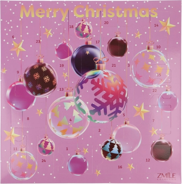 Calendario de Adviento 3D Christmas Ball con cosmética