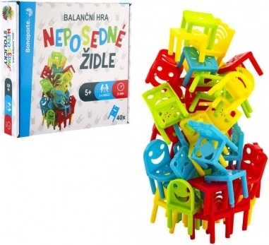 Sillas Inquietas juego de equilibrio para niños