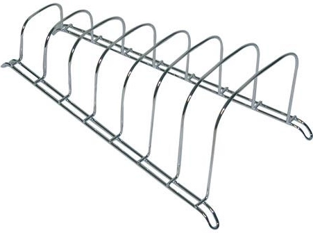 Soporte para tapas, altura 38 cm, cromado