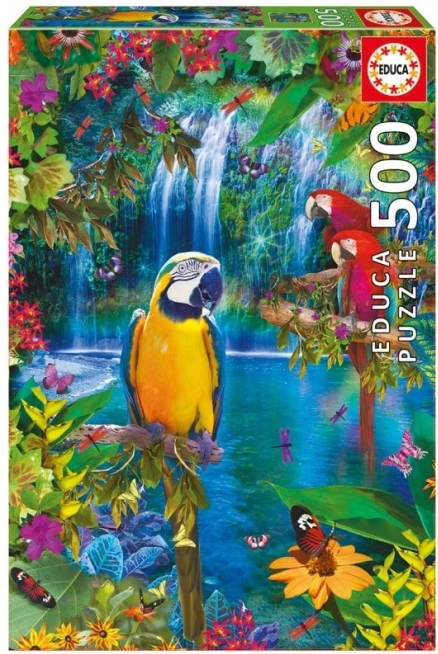 Puzzle de 500 piezas, paraíso tropical