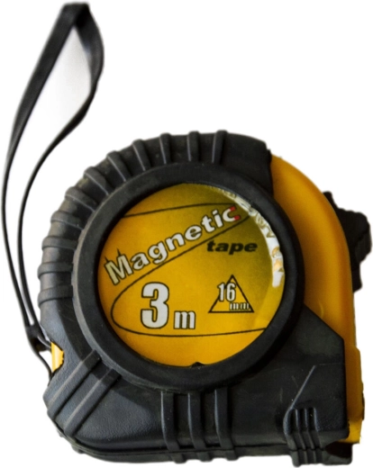 Cinta métrica retráctil MAGNETIC 3 m × 16 mm
