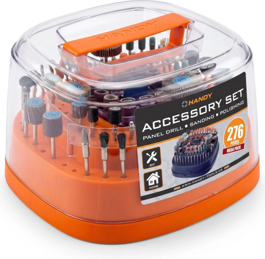 Kit de accesorios para miniamoladoras y grabadores multifunción – 276 piezas