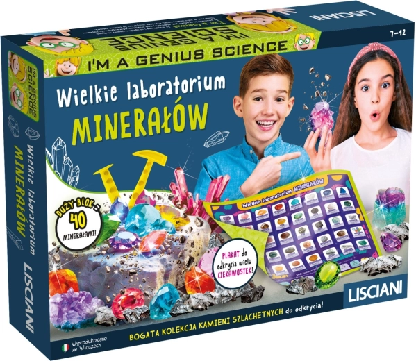 I’m a Genius gran laboratorio de minerales