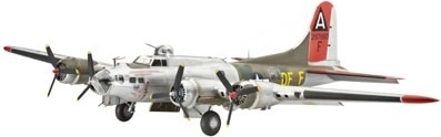 Modelo de plástico del bombardero B-17G Flying Fortress