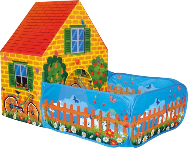 Tienda casita con jardín Bino