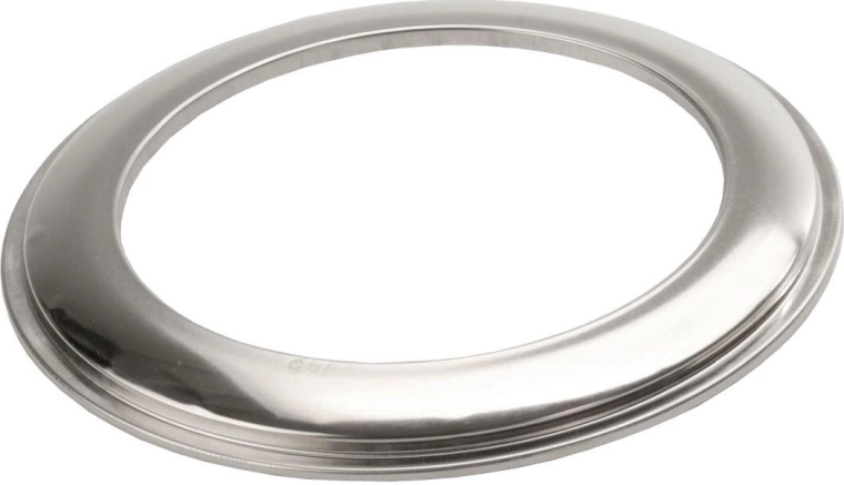 Roseta para tubo de humo 120 mm Ni