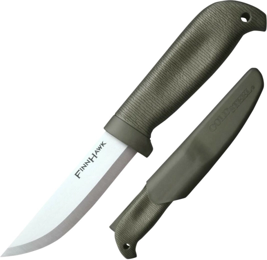 Cuchillo de exterior Cold Steel Finn Hawk con funda Secure-Ex