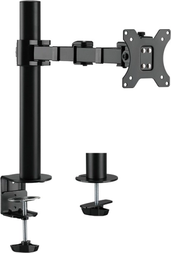 Brazo de acero para monitor de 17–32" con capacidad de carga de 12 kg