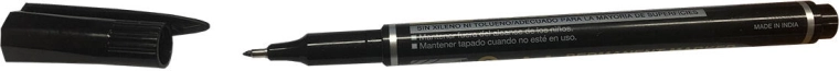 Rotulador permanente LUXOR 100, negro, 1–2 mm