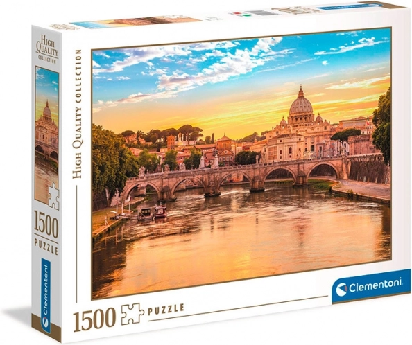 Puzzle CLEMENTONI Roma 1500 piezas – High Quality Collection