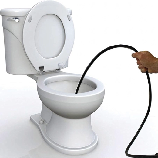 Manguera de limpieza para desagües y alcantarillado de 15 m con adaptadores para hidrolimpiadoras