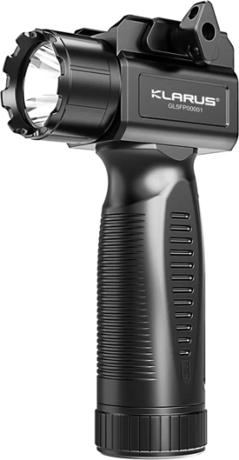 Linterna táctica para arma KLARUS GL5 1350 lm con empuñadura y montaje en riel