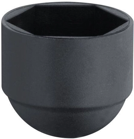 Tapa protectora tipo sombrerete para tornillos y tuercas M8/13, negra, 100 uds.
