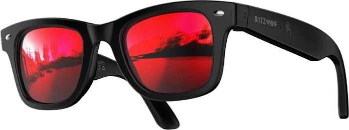 Gafas inteligentes BlitzWolf BW-AG1 con IA y lentes rojas