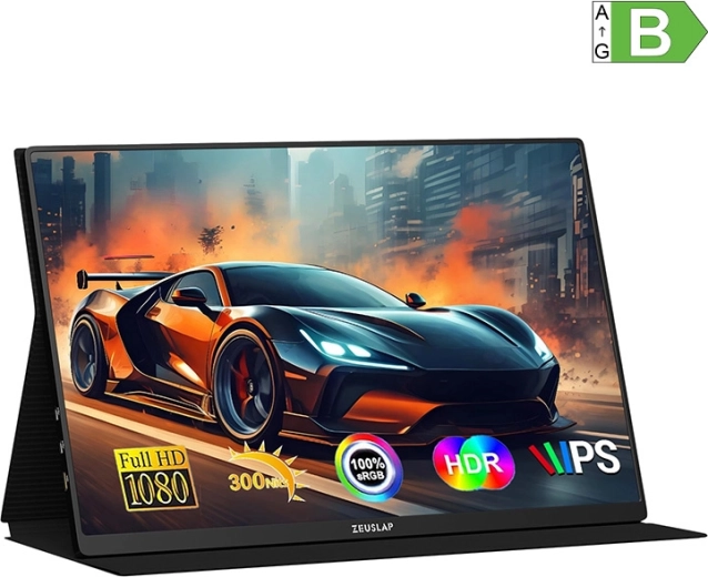 Monitor portátil ZEUSLAP P16A 16,1" Full HD 144 Hz