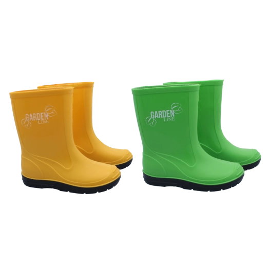 Botas de lluvia infantiles talla 28 – mix de colores