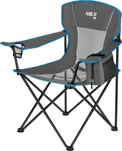 Silla de camping plegable NILS Camp NC3706 gris