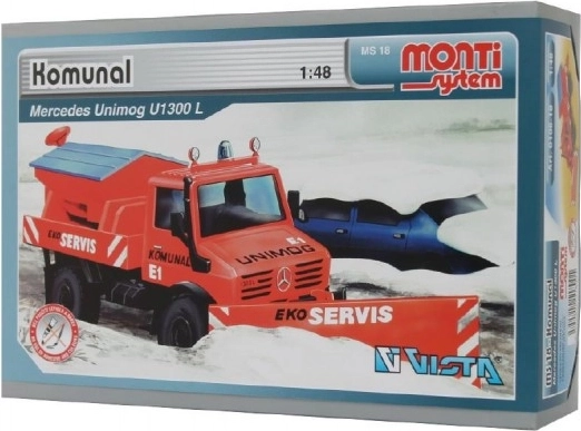 Kit de construcción de vehículo municipal sin pegamento