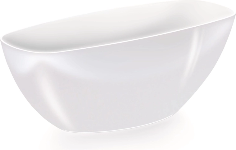 Cuenco para orquídeas Coubi 36 cm blanco