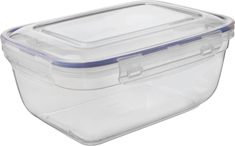 Fiambrera rectangular Prim con junta 2,3 l