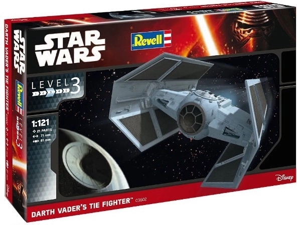 Maqueta del TIE Fighter de Darth Vader 1:121 – REVELL STAR WARS