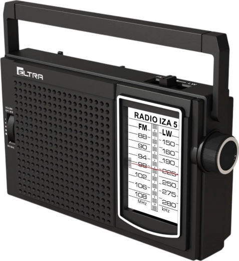 Radio portátil IZA-5 negro