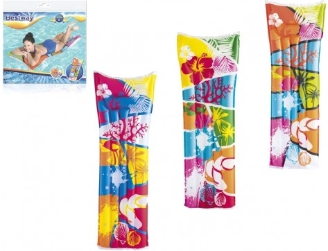 Colchón inflable con motivo hawaiano