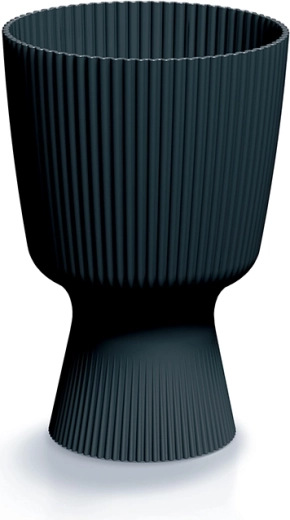 Maceta Milly Round 14,6 cm antracita