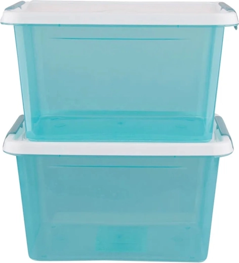 Arcticline juego de recipientes rectangulares 2× 2 l