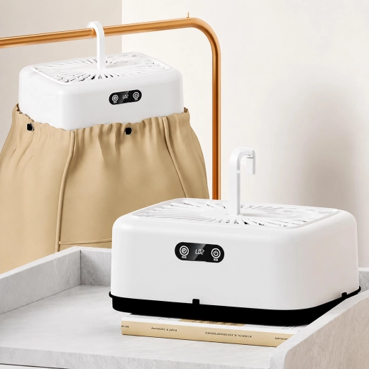 Secadora eléctrica portátil de ropa para armario con UV, 500 W