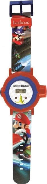 Reloj infantil con proyector Mario Kart