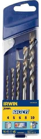 Juego de brocas de construcción IRWIN Cordless 4–10 mm, 5 piezas