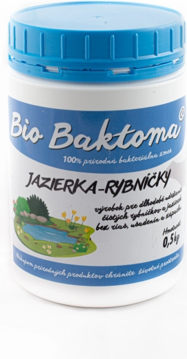 Bio Baktoma bacterias para estanque 0,5 kg