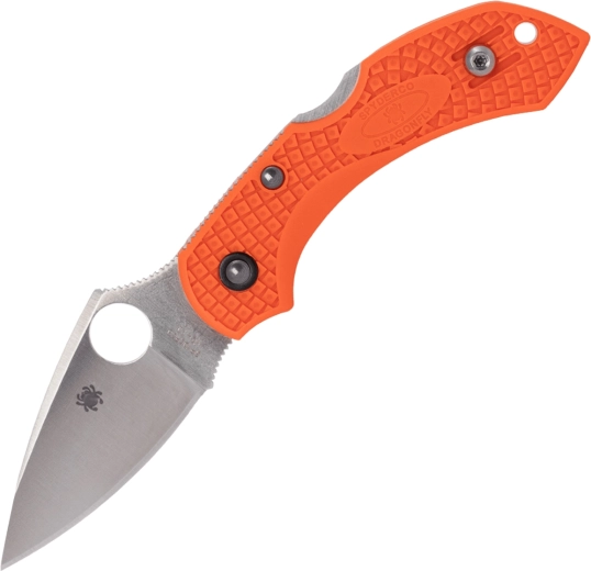 Navaja de bolsillo Spyderco Dragonfly 2 Lightweight naranja, VG-10, 5,7 cm