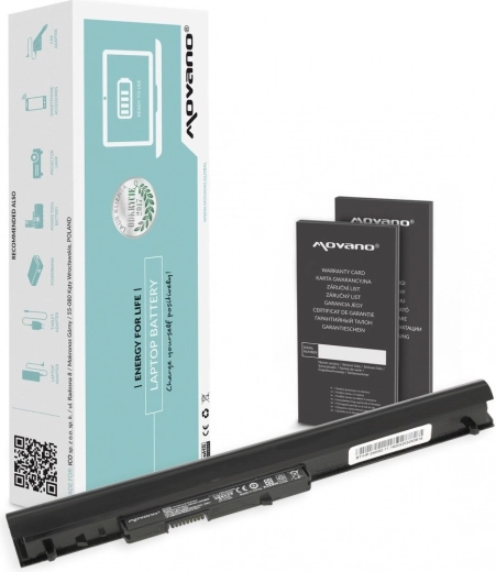 Movano batería OA03 para HP 240/245/250/255 G2/G3 (11,1 V, 2200 mAh, 24 Wh)