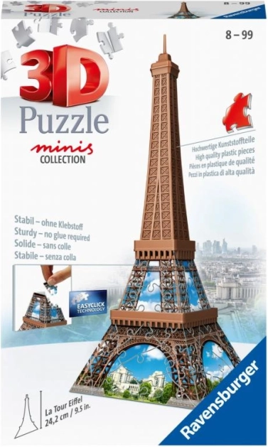 Ravensburger puzle 3D mini Torre Eiffel