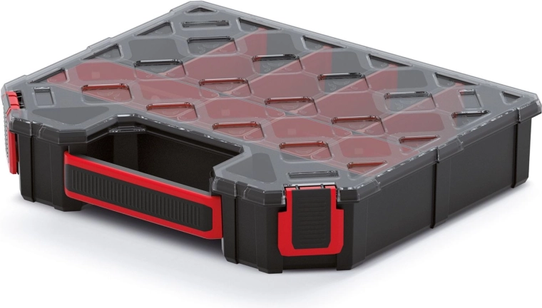 Organizador Tager Carbo Plus con separadores 284 × 243 × 60 mm