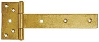 Bisagra para portillo 200 × 45 × 90 × 35 × 3 mm, galvanizado amarillo
