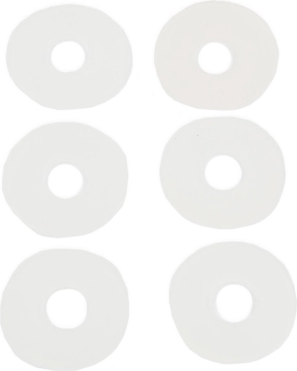 Junta plana de silicona 26 × 9,7 × 2 mm, 6 uds.