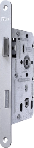 Cerradura WC de embutir ISEO izquierda 72/55/8