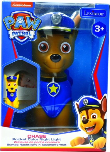 Luz nocturna LED Lexibook Patrulla Canina Chase de 13 cm