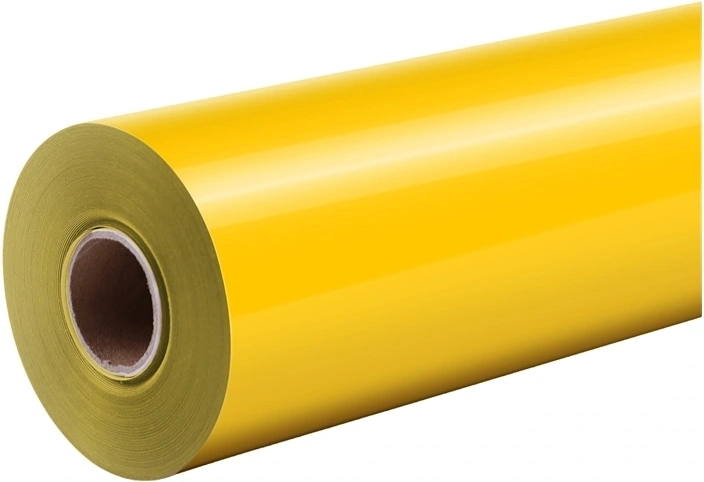 HTVRONT Pure lámina para termotransferencia 30,5 cm × 1,8 m amarilla