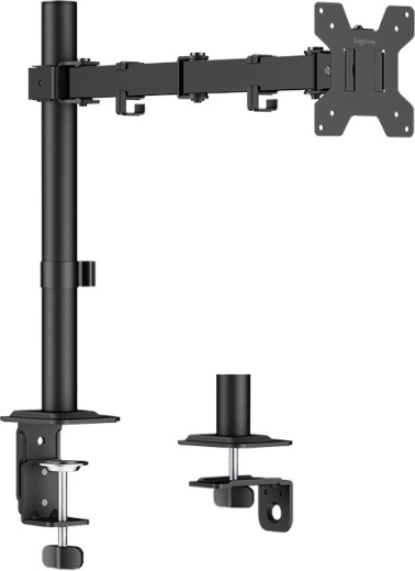 Soporte de escritorio para monitor 17–32" LOGILINK, de acero, capacidad de carga 10 kg