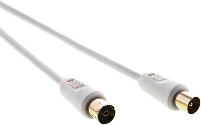 Cable coaxial de antena Sencor IEC macho–hembra de 10 m