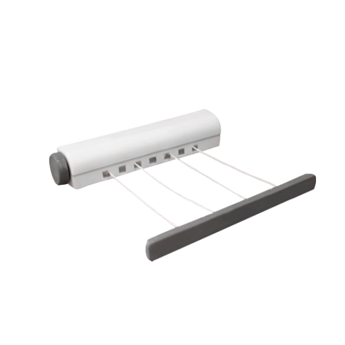 Tendedero de cuerda automático para ropa, 4 líneas de 3,6 m