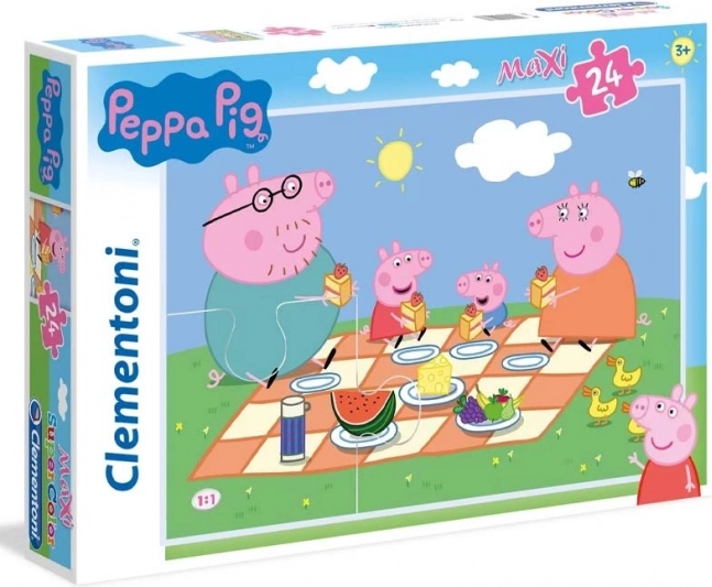 Puzle 24 maxi Peppa Pig