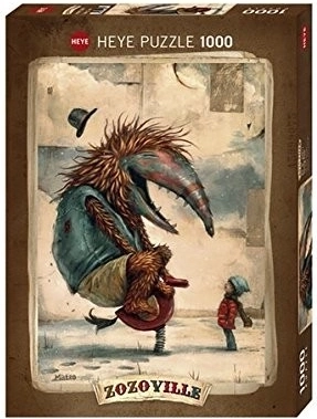 Puzzle HEYE Zozoville Primavera 1000 piezas